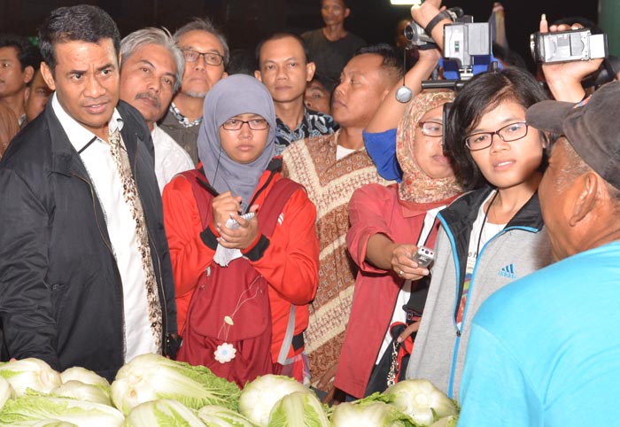 Mentan Sidak Pasar di Serang Pantau Pasokan dan Harga Beras